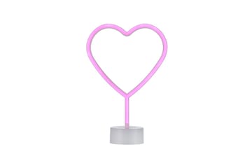 Neon-Heart Just Light Dekorativ Lampe - Belysning - Dekorasjonsbelysning - Dekorativ utendørsbelysning - Lysnett