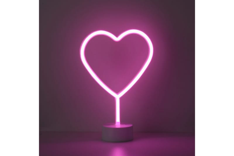 Neon-Heart Just Light Dekorativ Lampe - Belysning - Dekorasjonsbelysning - Dekorativ utendørsbelysning - Lysnett