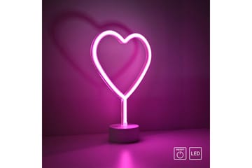 Neon-Heart Just Light Dekorativ Lampe - Belysning - Dekorasjonsbelysning - Dekorativ utendørsbelysning - Lysnett