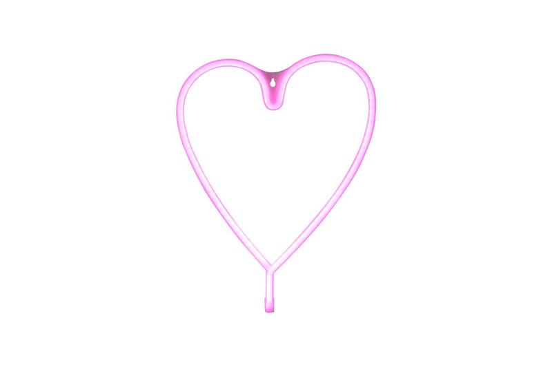 Neon-Heart Just Light Dekorativ Lampe