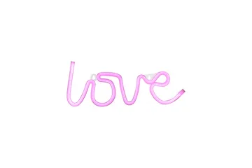 Neon-Kärlek Just Light Dekorativ Lampe - Belysning - Dekorasjonsbelysning - Dekorativ utendørsbelysning - Lysnett