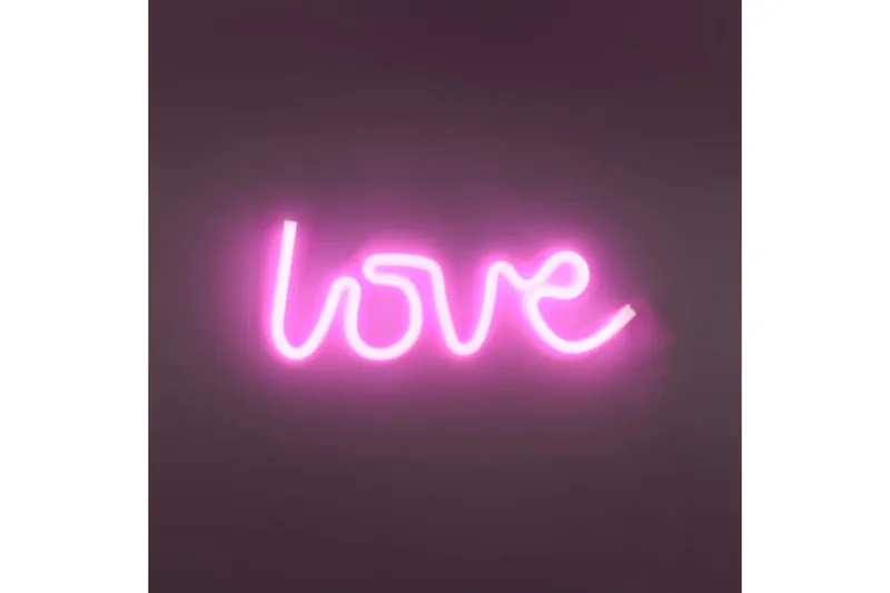Neon-Kärlek Just Light Dekorativ Lampe - Belysning - Dekorasjonsbelysning - Dekorativ utendørsbelysning - Lysnett
