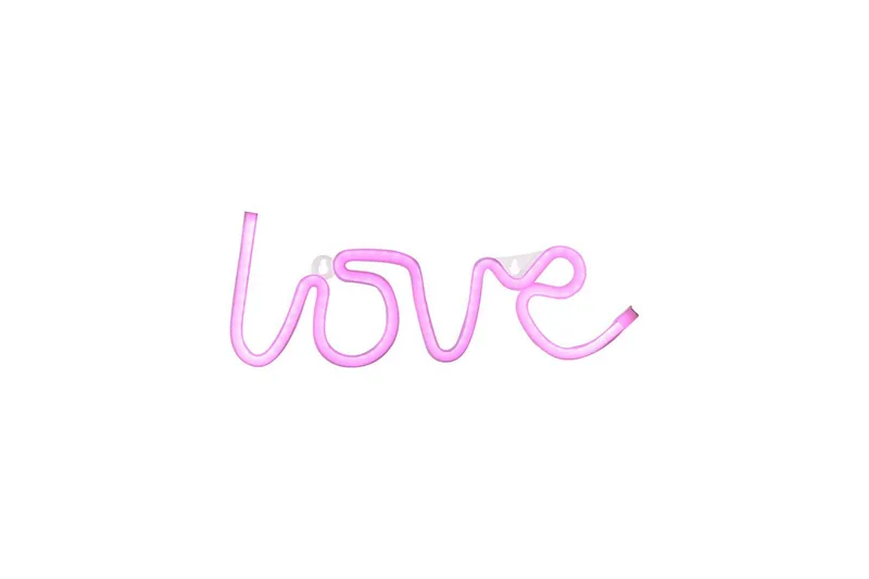Neon-Kärlek Just Light Dekorativ Lampe