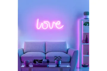 Neon-Kärlek Just Light Dekorativ Lampe - Belysning - Dekorasjonsbelysning - Dekorativ utendørsbelysning - Lysnett