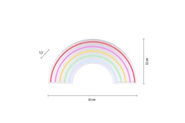 Neon-Rainbow Just Light Dekorativ Lampe - Belysning - Dekorasjonsbelysning - Dekorativ utendørsbelysning - Lysnett