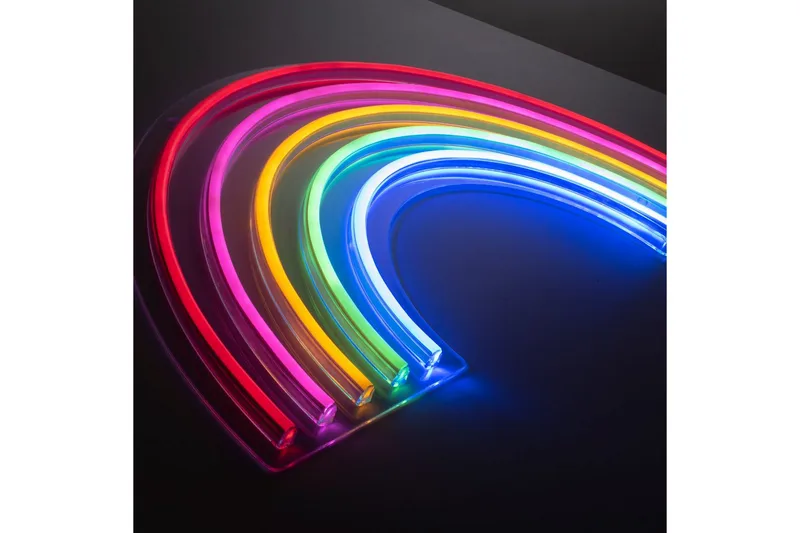 Neon-Rainbow Just Light Dekorativ Lampe - Belysning - Dekorasjonsbelysning - Dekorativ utendørsbelysning - Lysnett