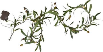 Olivec Girlander - grønn med brun kabel - Belysning - Dekorasjonsbelysning - Dekorativ utendørsbelysning - Lyslenke utendørs