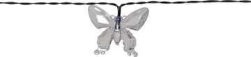 Papillon solcellelysslynge - transparent - Belysning - Dekorasjonsbelysning - Dekorativ utendørsbelysning - Lyslenke utendørs