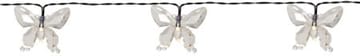 Papillon solcellelysslynge - transparent - Belysning - Dekorasjonsbelysning - Dekorativ utendørsbelysning - Lyslenke utendørs