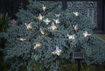 Papillon solcellelysslynge - transparent - Belysning - Dekorasjonsbelysning - Dekorativ utendørsbelysning - Lyslenke utendørs