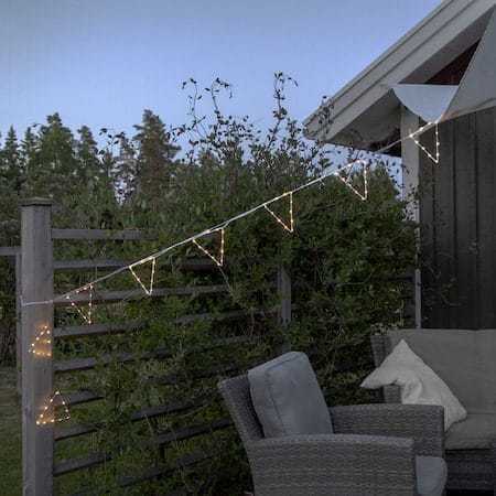 Penny lysslynge - Sølv - Belysning - Dekorasjonsbelysning - Dekorativ utendørsbelysning - Lyslenke utendørs