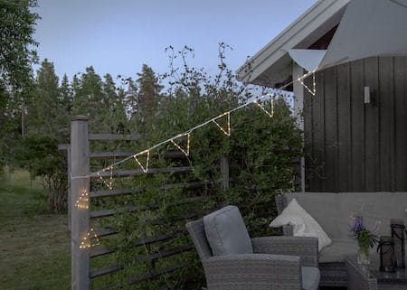 Penny lysslynge - Sølv - Belysning - Dekorasjonsbelysning - Dekorativ utendørsbelysning - Lyslenke utendørs