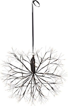 Stardust hengende dekorasjonsbelysning 48 cm - Svart - Belysning - Dekorasjonsbelysning - Dekorativ utendørsbelysning - Lyslenke utendørs