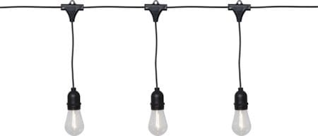 String Light lysslynge - transparent og svart - Belysning - Dekorasjonsbelysning - Dekorativ utendørsbelysning - Lyslenke utendørs
