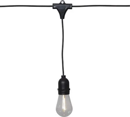 String Light lysslynge, transparent og svart
