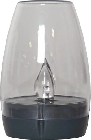 Tropea solcelledekorasjon 6 cm - transparent og grafitt - Belysning - Dekorasjonsbelysning - Dekorativ utendørsbelysning - LED-belysning utendørs