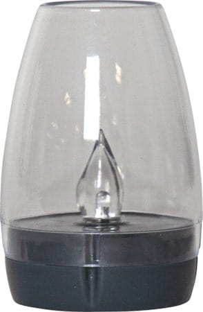 Tropea solcelledekorasjon 6 cm - transparent og grafitt - Belysning - Dekorasjonsbelysning - Dekorativ utendørsbelysning - LED-belysning utendørs