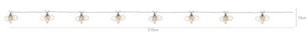 Wings solcellelysslynge 210 cm - bronse - Belysning - Dekorasjonsbelysning - Dekorativ utendørsbelysning - LED-belysning utendørs