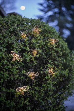 Wings solcellelysslynge 210 cm - bronse - Belysning - Dekorasjonsbelysning - Dekorativ utendørsbelysning - LED-belysning utendørs