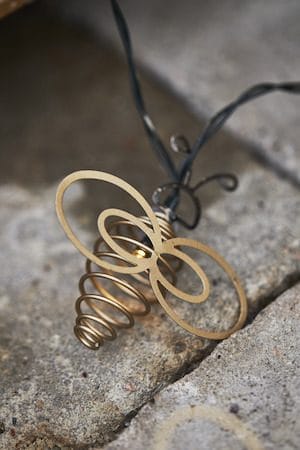 Wings solcellelysslynge 210 cm - bronse - Belysning - Dekorasjonsbelysning - Dekorativ utendørsbelysning - LED-belysning utendørs