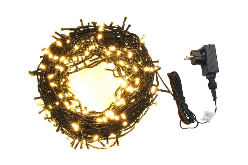 Lysslynge 2000 LED innendørs & utendørs IP44 200 m varmhvit - Lysslynge innendørs - Lysslynge barnerom - Dekorasjonsbelysning