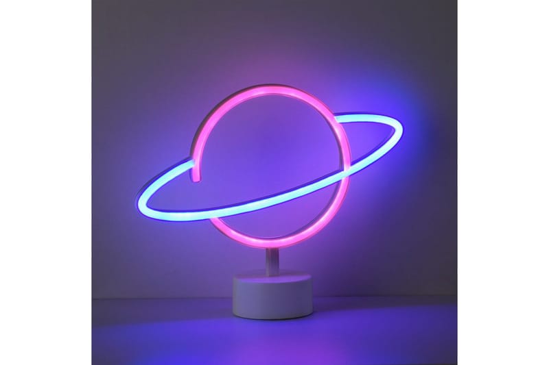 Neon-Saturnus Just Light Dekorativ Lampe - Belysning - Dekorasjonsbelysning - Dekorativ innendørsbelysning
