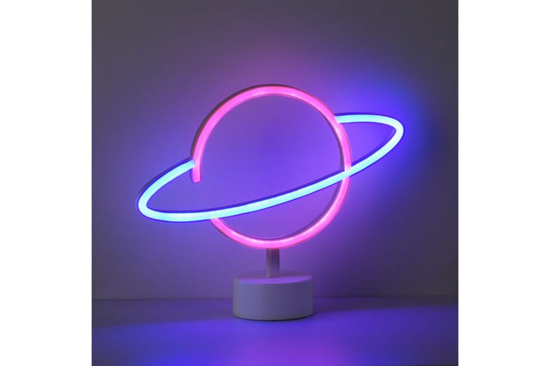 Neon-Saturnus Just Light Dekorativ Lampe - Belysning - Dekorasjonsbelysning - Dekorativ innendørsbelysning