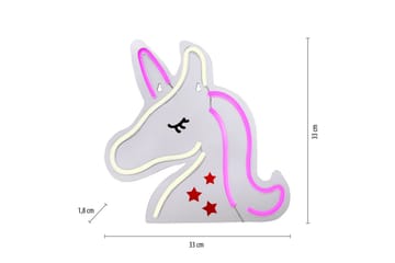 Neon Unicorn Just Light Dekorativ Lampe - Belysning - Dekorasjonsbelysning - Dekorativ innendørsbelysning