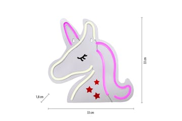 Neon Unicorn Just Light Dekorativ Lampe - Belysning - Dekorasjonsbelysning - Dekorativ innendørsbelysning