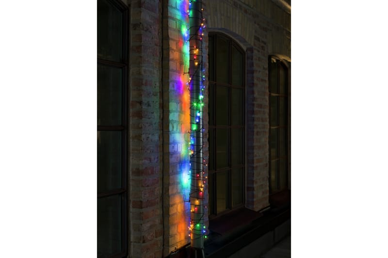 Slynge 120 farget LED Svart - Konstsmide - Lysslynge innendørs - Dekorasjonsbelysning