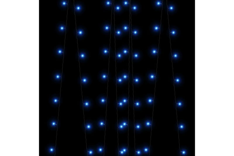 Soldrevne lysslynger 5stk 5x200 LED blå innendørs utendørs - Blå - Lysslynge innendørs - Lysslynge barnerom - Dekorasjonsbelysning