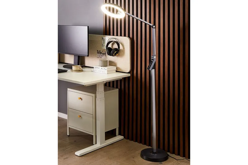 Anticar LED Gulvlampe 170 cm - Mørkegrå - Belysning - Innendørsbelysning & Lamper - Gulvlampe