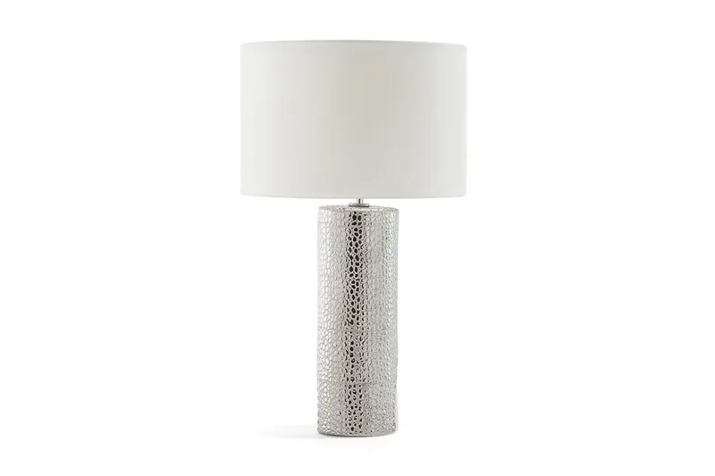 Aiken Bordlampe 30 cm, Hvit