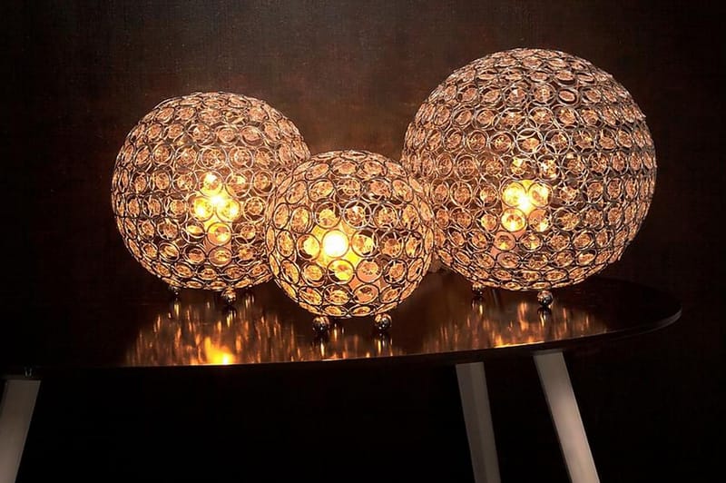 Aneta Bling Bordlampe 16,5 cm - Aneta Lighting - Bordlampe - Vinduslampe på fot - Lamper gang - Nattbordslampe stående - Vinduslampe