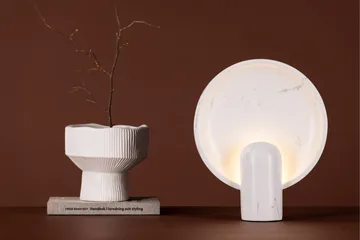 Angers Bordlampe 35 cm - Lys grå - Belysning - Innendørsbelysning & Lamper - Bordlampe