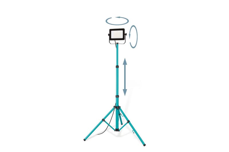 Arbeidsbelysning Eglo LED-Stativstrålkaster 52W - Belysning - Innendørsbelysning & Lamper - Bordlampe - Skrivebordslampe & kontorlampe