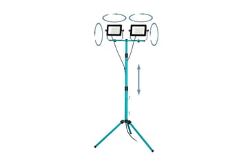 Arbeidsbelysning Eglo LED-Stativstrålkaster med 2 Lamper 52W - Belysning - Innendørsbelysning & Lamper - Bordlampe - Skrivebordslampe & kontorlampe
