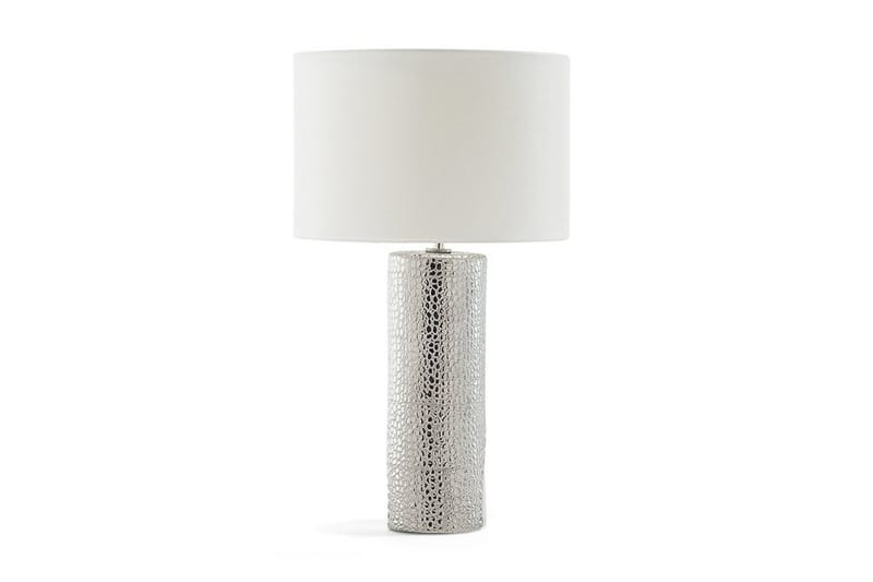 Bordlampe Aiken 30 cm - Hvit - Bordlampe - Vinduslampe på fot - Lamper gang - Nattbordslampe stående - Vinduslampe