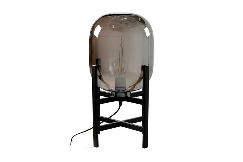 Bordlampe Aliaga Jern/Svart -   - Vinduslampe - Lamper gang - Bordlampe - Vinduslampe på fot - Nattbordslampe stående