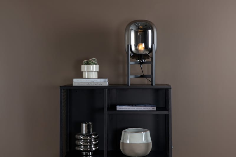 Bordlampe Aliaga Jern/Svart -   - Vinduslampe - Lamper gang - Bordlampe - Vinduslampe på fot - Nattbordslampe stående