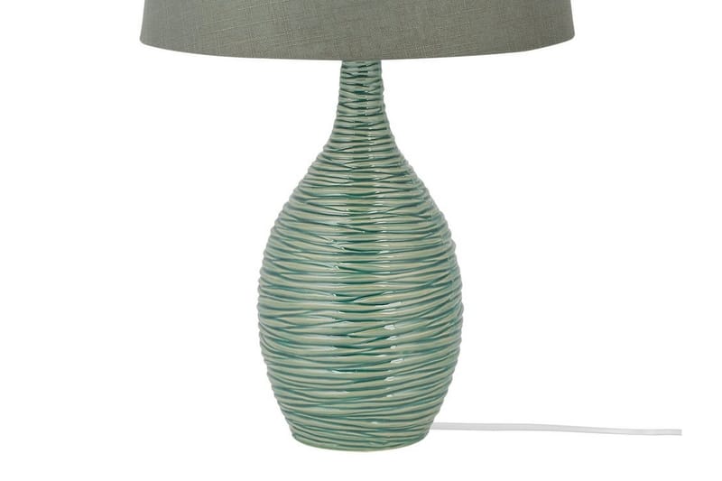Bordlampe Atsas 35 cm - Grønn - Bordlampe