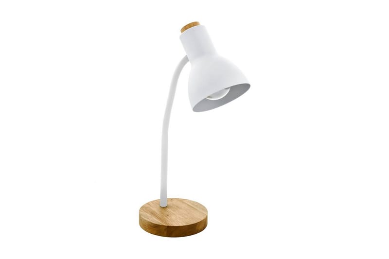 Bordlampe Eglo Veradal Hvit, Brun, Hvit/Brun