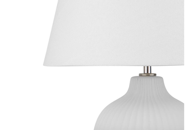 Bordlampe Fergus 33 cm - Hvit - Bordlampe