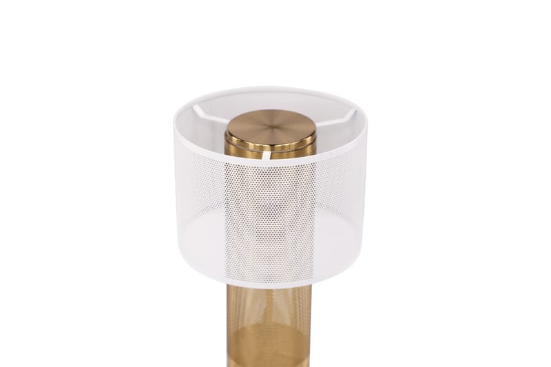 Bordlampe Fharman 39 cm - Hvit - Bordlampe - Vinduslampe på fot - Lamper gang - Nattbordslampe stående - Vinduslampe