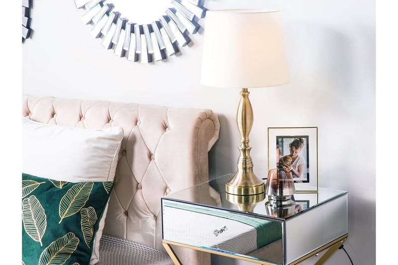Bordlampe Hodmo 30 cm - Hvit - Belysning - Innendørsbelysning & Lamper - Bordlampe