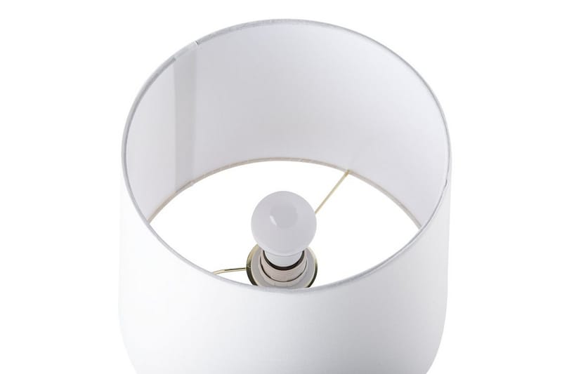 Bordlampe Hodmo 30 cm - Hvit - Bordlampe - Vinduslampe på fot - Lamper gang - Nattbordslampe stående - Vinduslampe