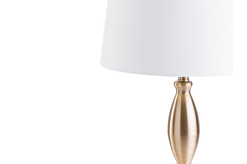 Bordlampe Hodmo 30 cm - Hvit - Bordlampe - Vinduslampe på fot - Lamper gang - Nattbordslampe stående - Vinduslampe