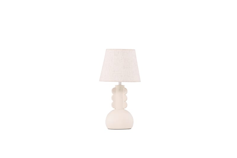Bordlampe Kalma 43 cm - Beige - Vinduslampe - Bordlampe - Vinduslampe på fot - Nattbordslampe stående - Lamper gang