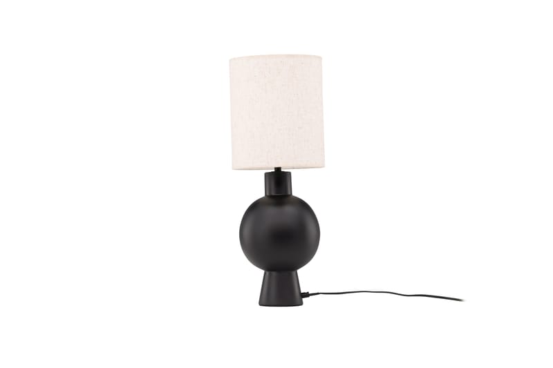 Bordlampe Kanami 55 cm - Svart - Bordlampe - Vinduslampe på fot - Lamper gang - Nattbordslampe stående - Vinduslampe