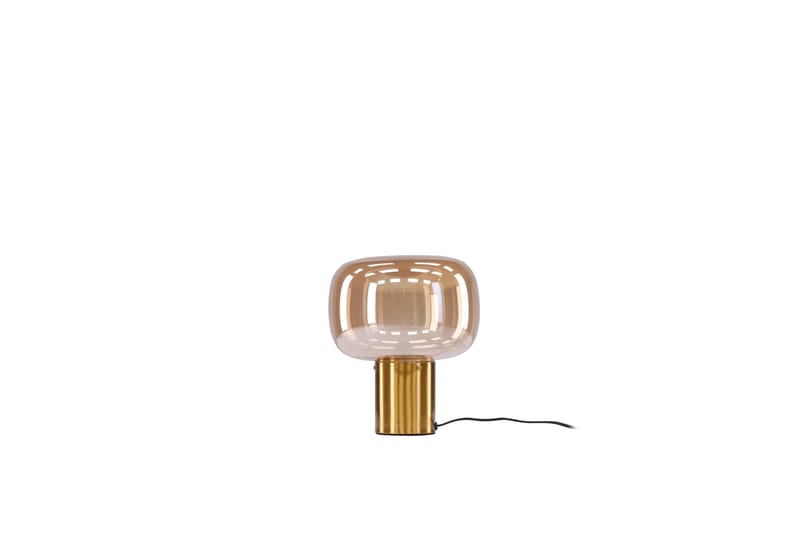 Bordlampe Kento 28 cm - Gull - Bordlampe - Vinduslampe på fot - Lamper gang - Nattbordslampe stående - Vinduslampe